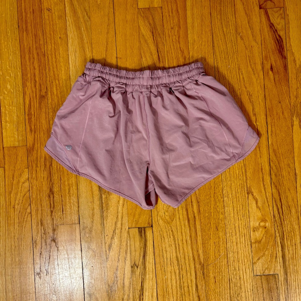 Lululemon, Hotty‎ Hot High-Rise Shorts, Mauve Purple, Size 6, $68